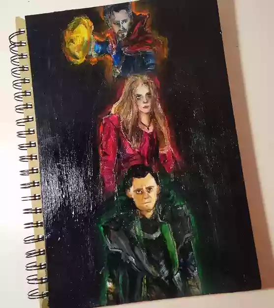Avengers on my Notebook :))